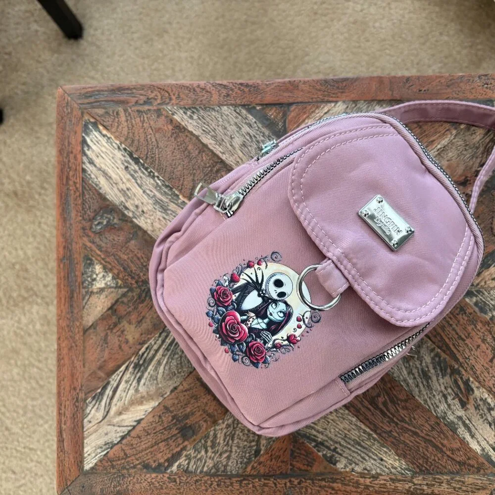 The Nightmare Before Christmas Jack Skellington and Rose Mini Backpack